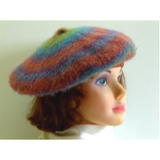 Large Multicolored Beret