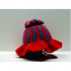 Red & Blue Hat with Squiggly top ***SPECIAL ORDER ONLY***